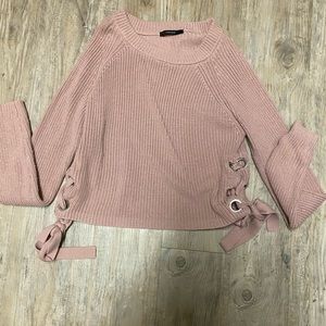 Forever 21 sweater with bows on the side!